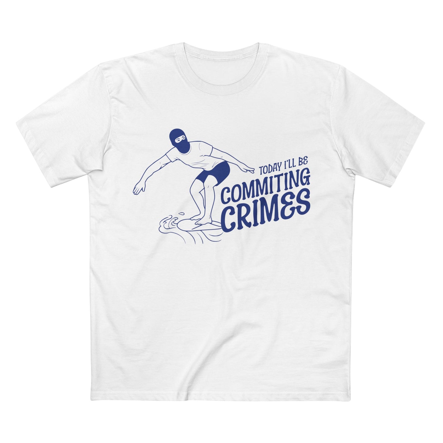 Commiting Surf Crimes Tee - T-Shirt Dealer