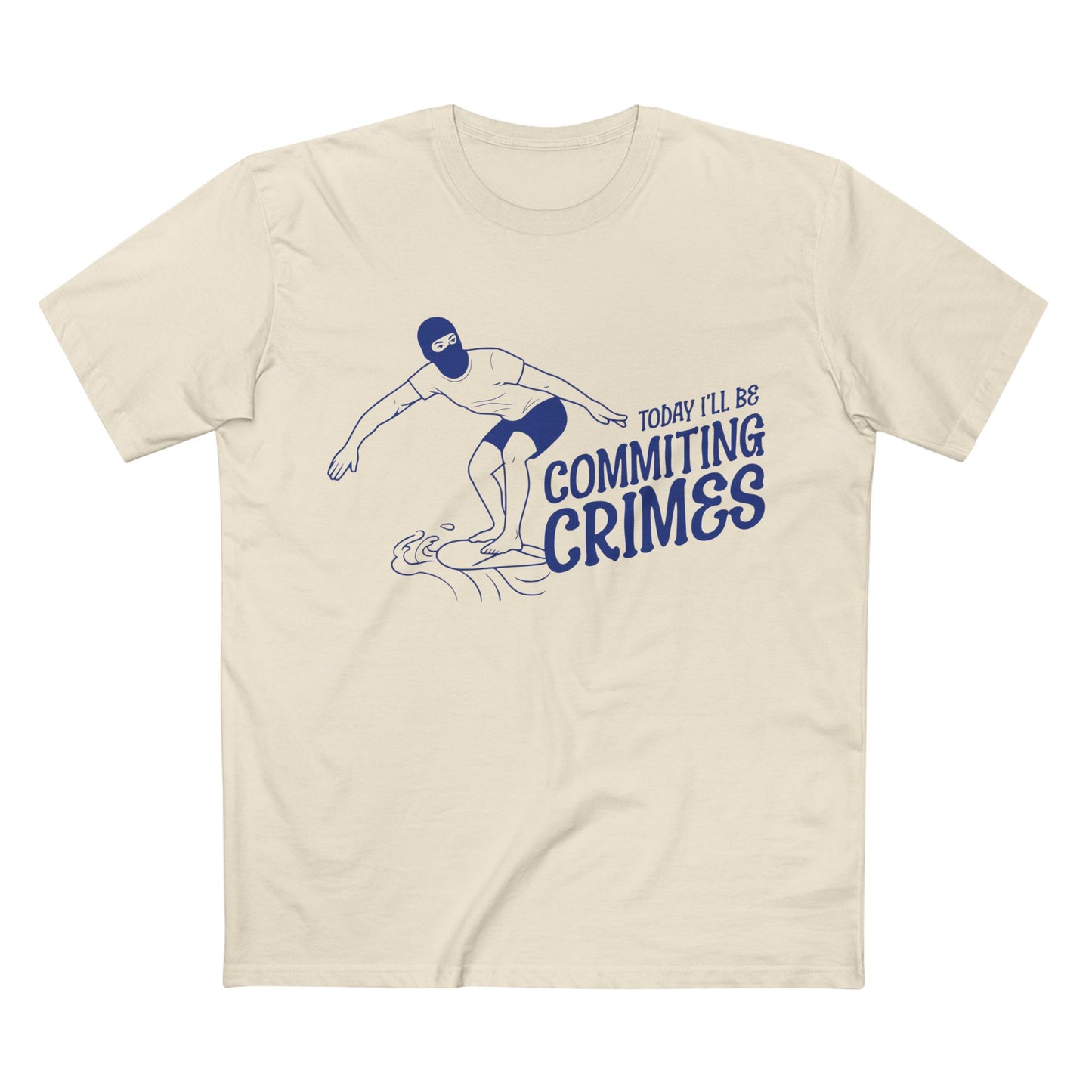 Commiting Surf Crimes Tee - T-Shirt Dealer