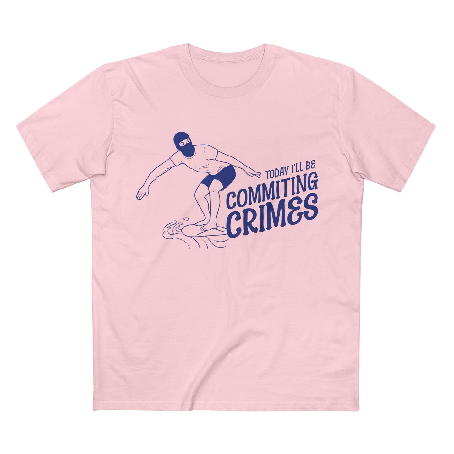 Commiting Surf Crimes Tee - T-Shirt Dealer