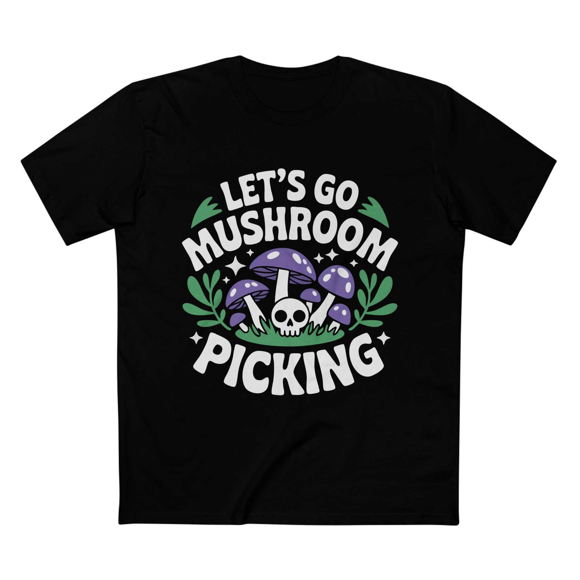 Mushroom Picking Tee - T-Shirt Dealer