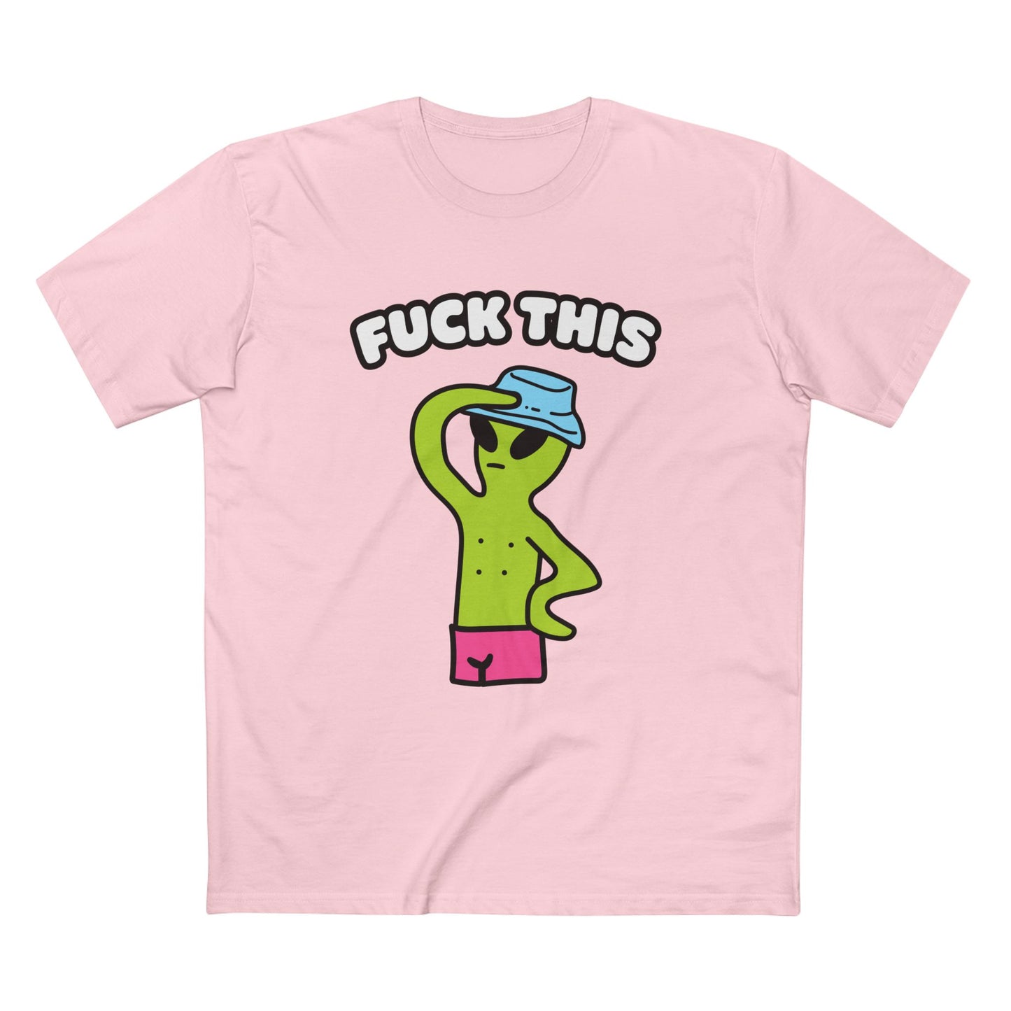 "Fuck This" Alien Tee - T-Shirt Dealer