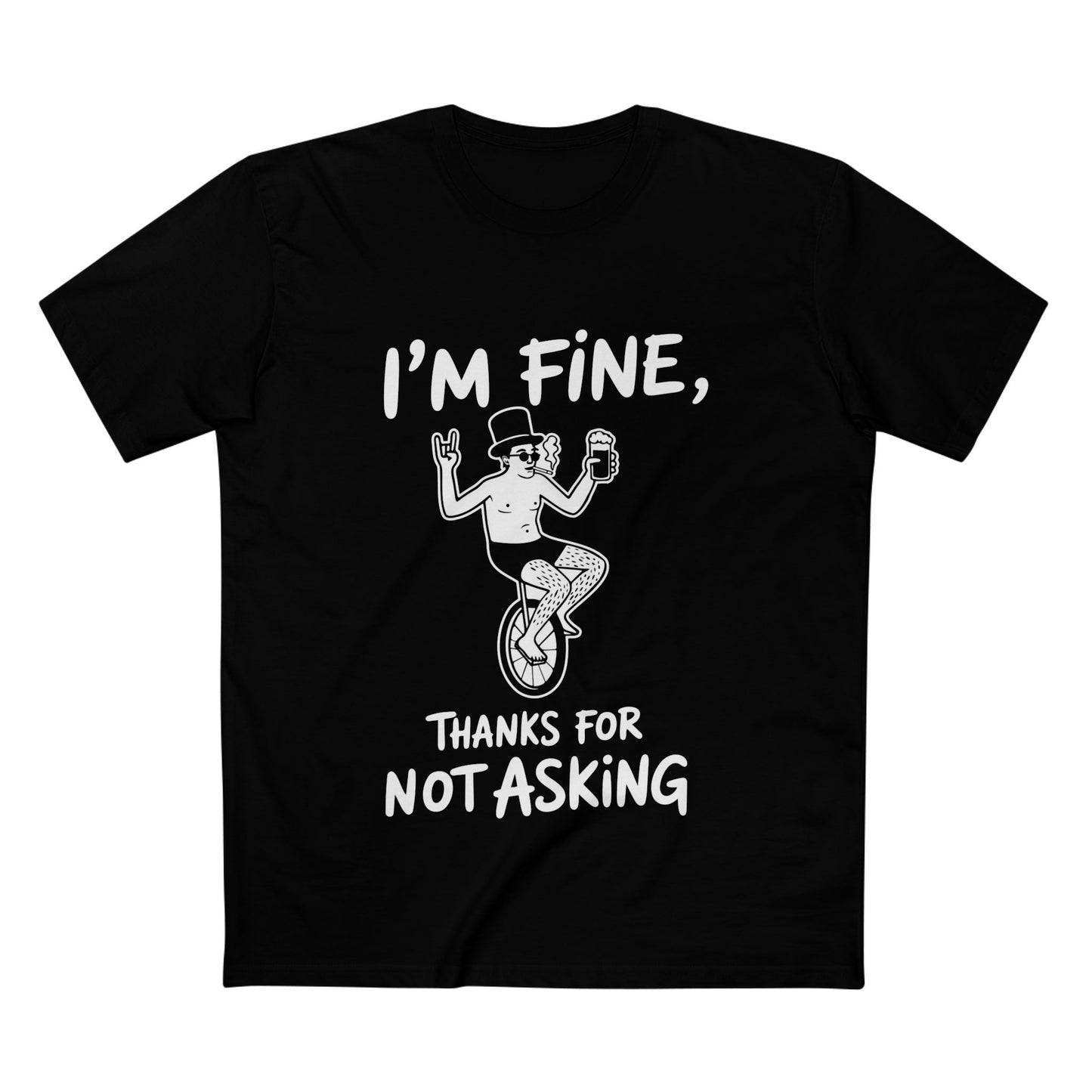 The "Thanks For Not Asking" Tee - T-Shirt Dealer