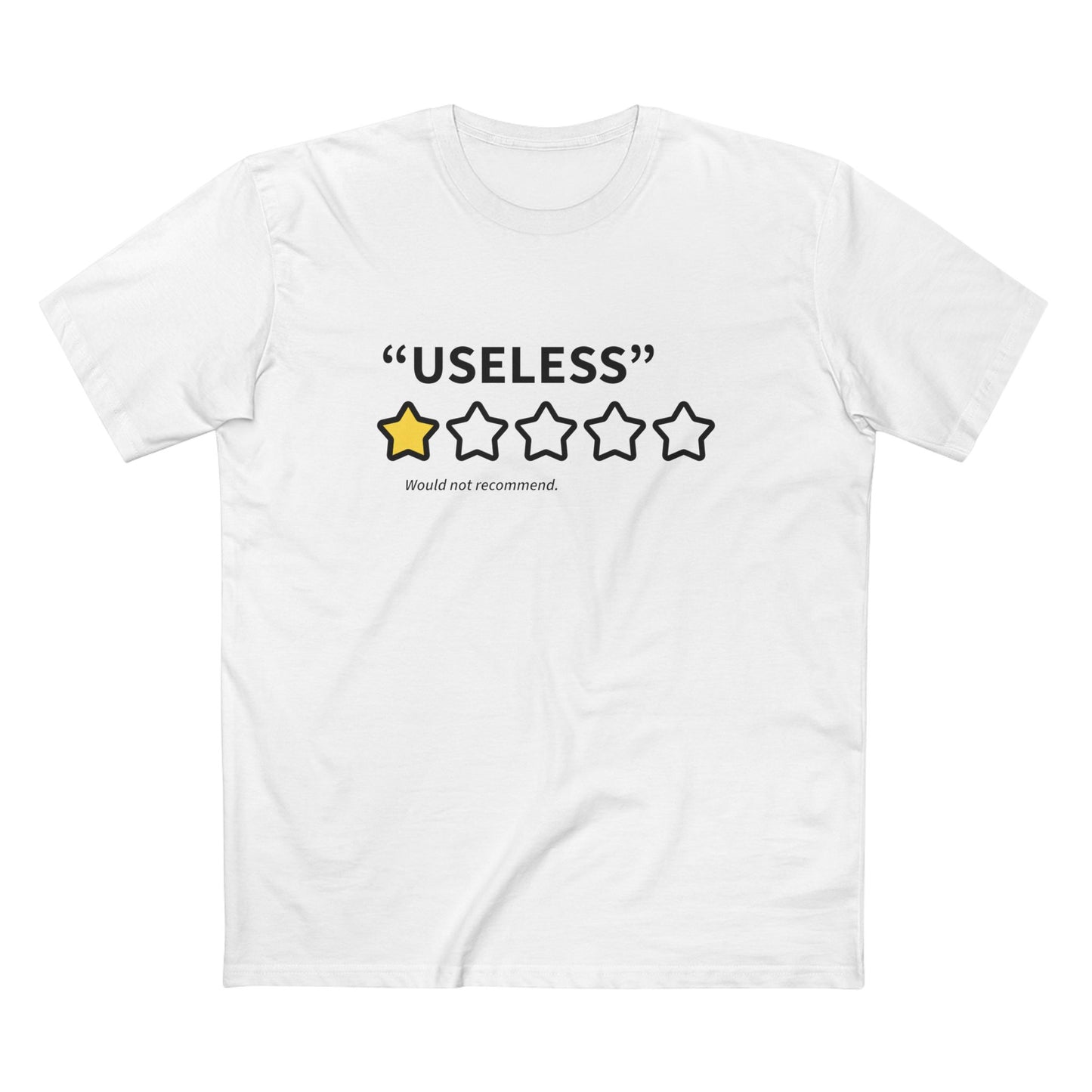 One - Star Review Tee - T-Shirt Dealer
