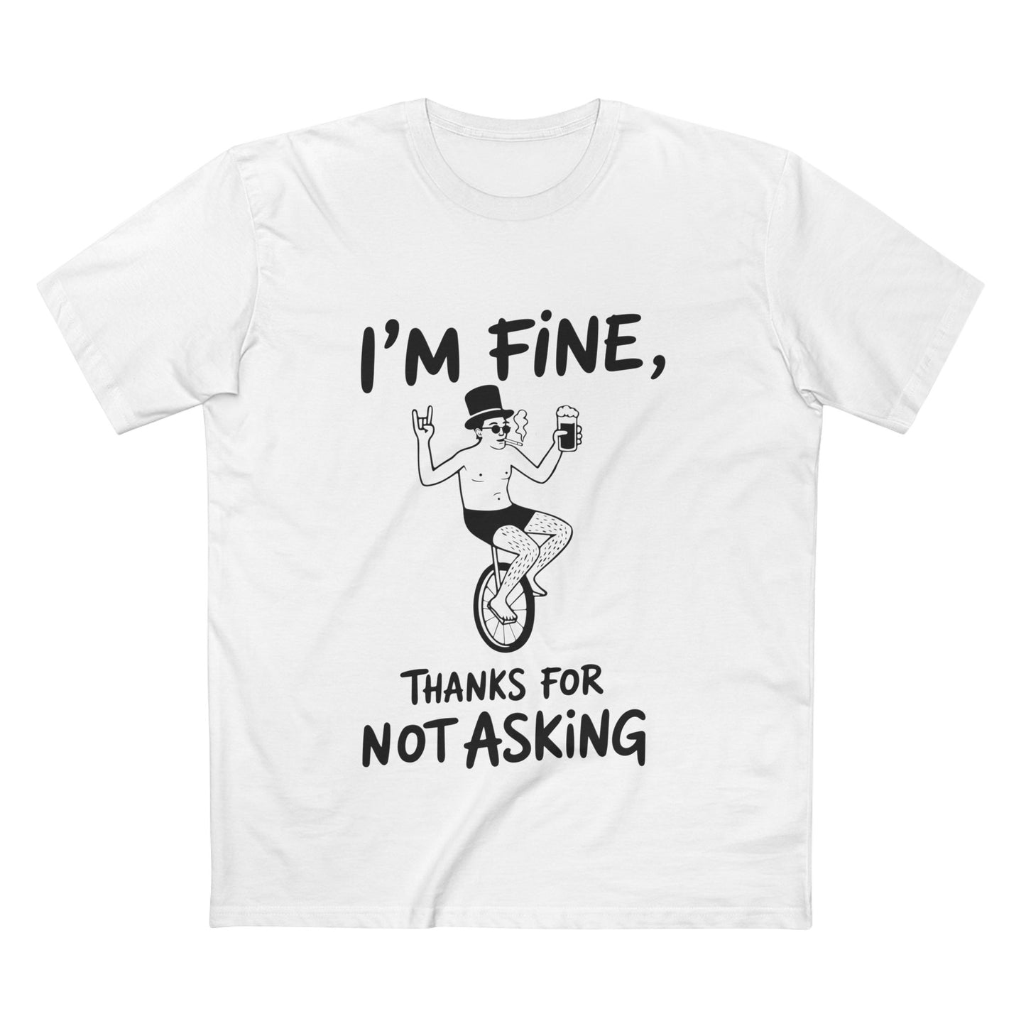 The "Thanks For Not Asking" Tee - T-Shirt Dealer