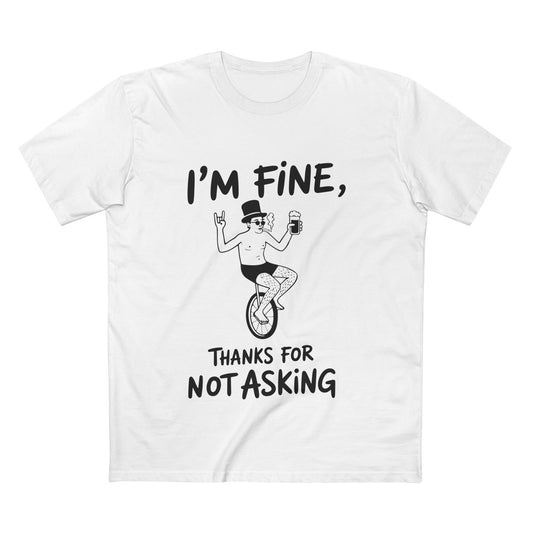 The "Thanks For Not Asking" Tee - T-Shirt Dealer