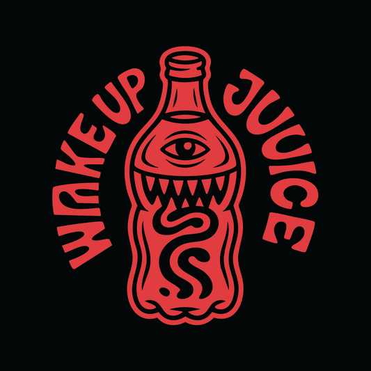Wake Up Juice Tee - T-Shirt Dealer