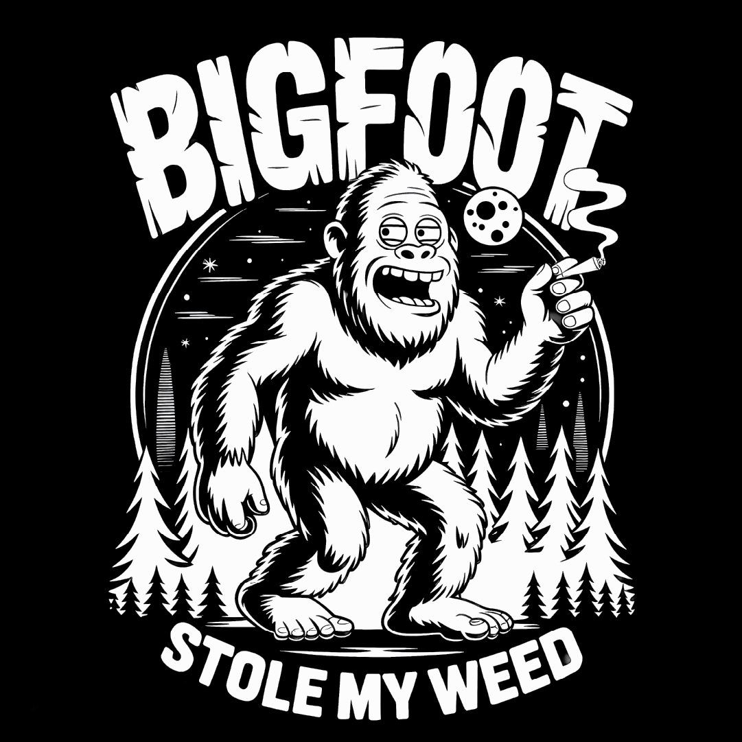 Bigfoot Stole My Weed Tee