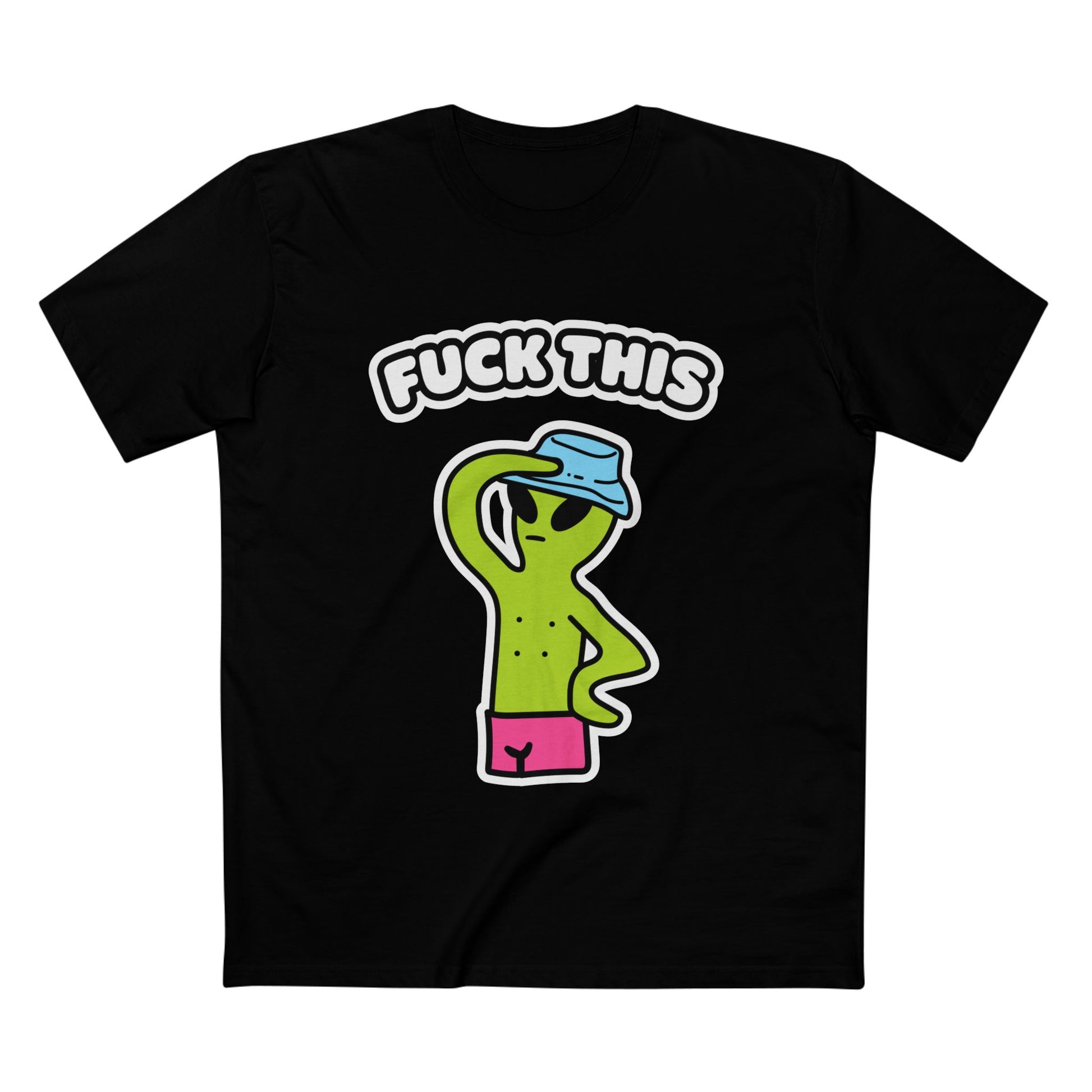 "Fuck This" Alien Tee - T-Shirt Dealer