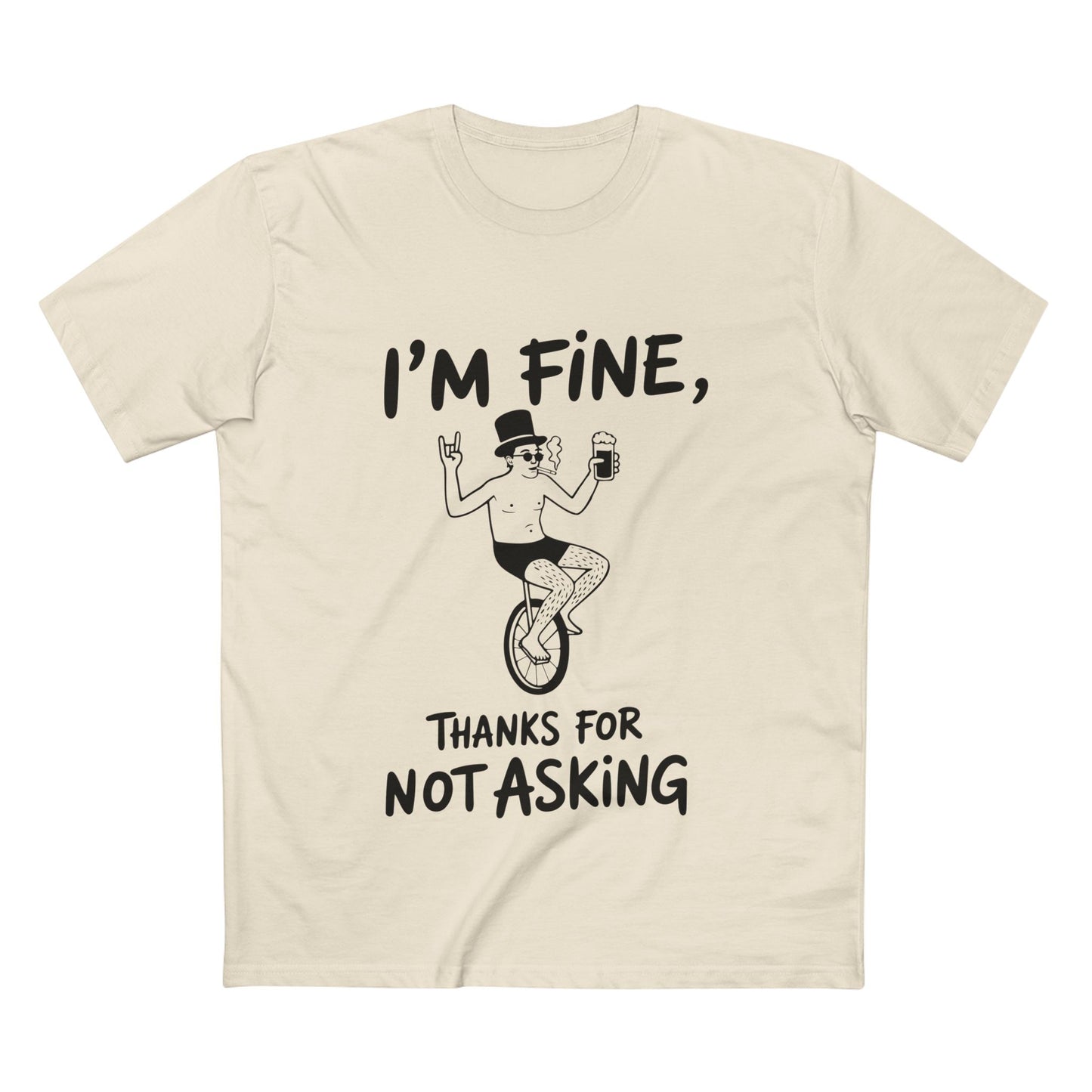 The "Thanks For Not Asking" Tee - T-Shirt Dealer